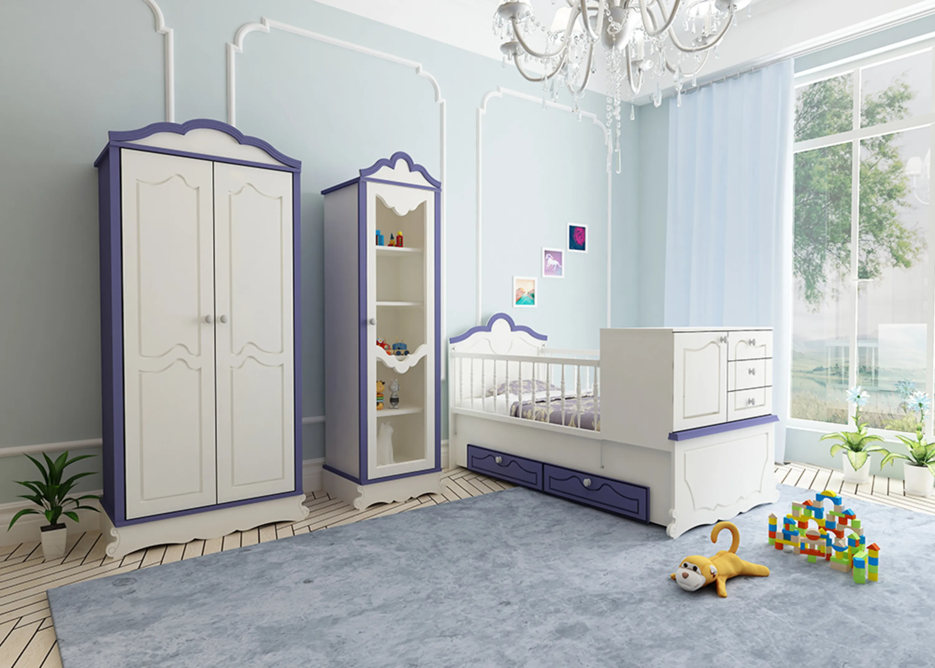 سرویس خواب نوزاد رادین